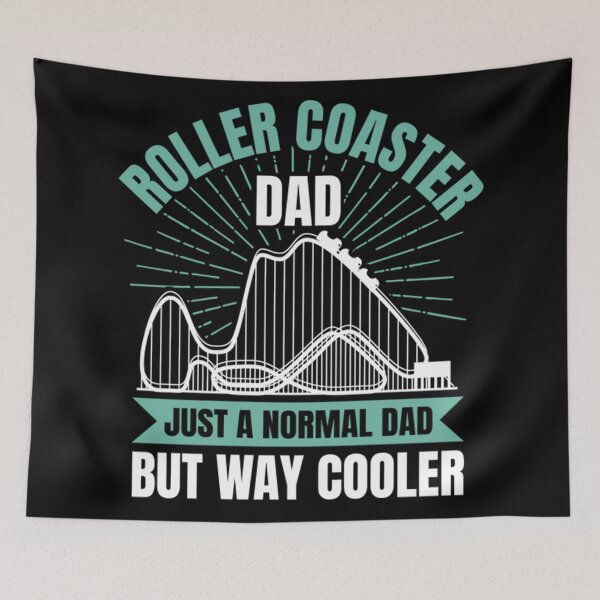 Item preview, Amusement Park Roller Coaster Dad  designed and sold by Heatherna183.