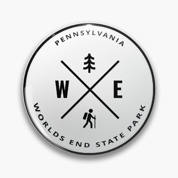Item preview, Worlds End State Park Minimalist Logo designed and sold by VanyaKar.