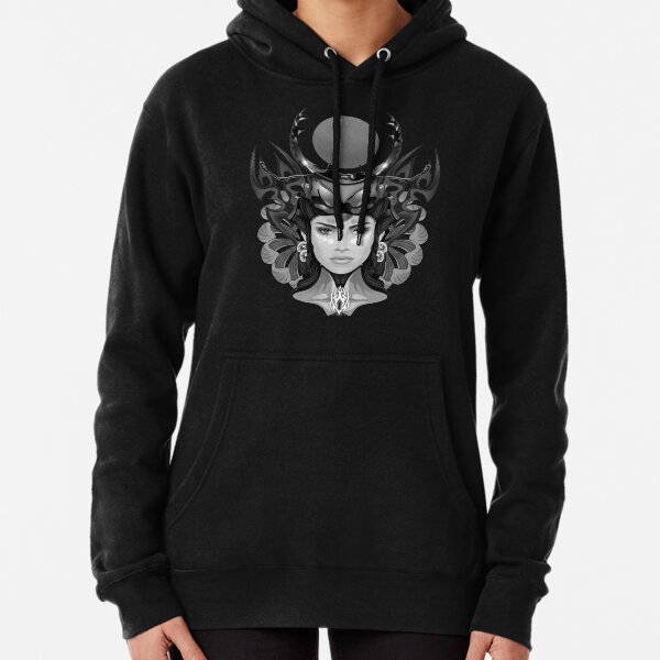 Stag Beetle Queen D01F Pullover Hoodie