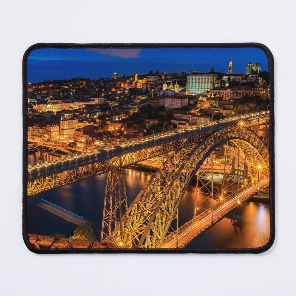 Item preview, Sunset over the Douro River with Porto, Portugal Original Fine Art Photo Print designed and sold by SvetlanaSF.