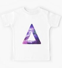 Bastille Triangle Logo (Galaxy Print) Kids Tee