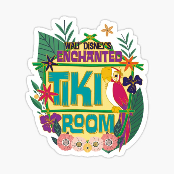 Item preview, ENCHANTED TIKI ROOM BIRDS ANIMAL designed and sold by Thehouseofolive.