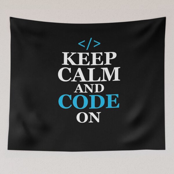 Item preview, Beautiful Model Keep Calm And Code On Classic Fans designed and sold by Wilmaloweiv.