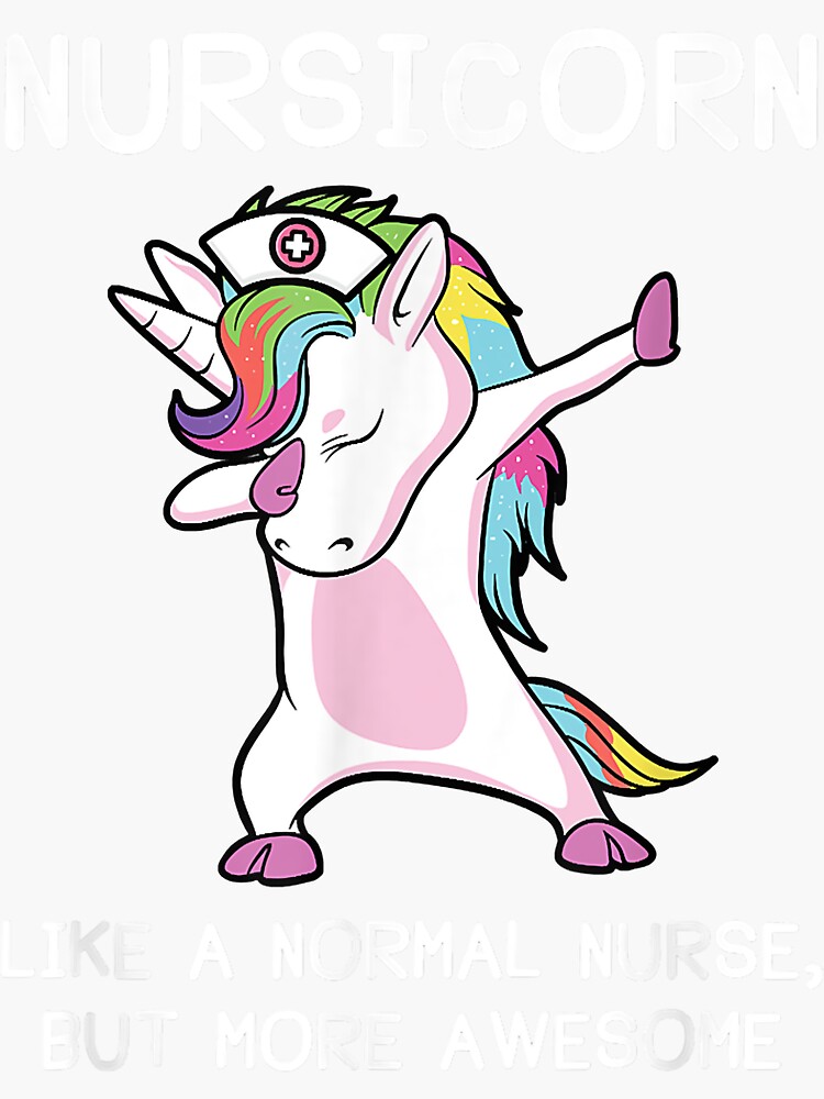 Nurse Shirts, Nurse Unicorn Nursicorn