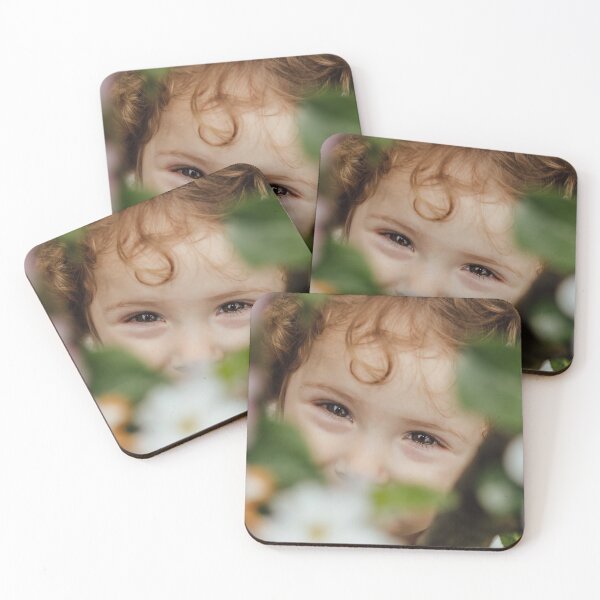 Item preview, Little Girl, Hiding in the Flowers designed and sold by KauriMountain.