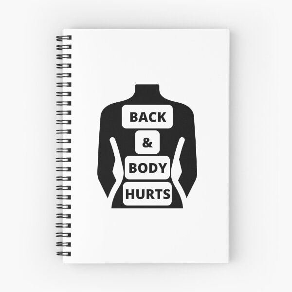 Item preview, Back & Body Hurts designed and sold by surprise-to-me.