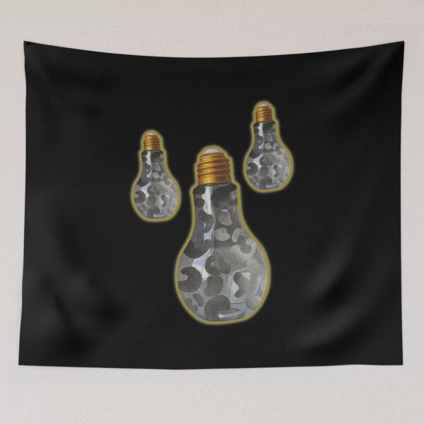 Item preview, Light Bulb Vintage Pendant Light Edison Bulb - Leopard Print Aesthetic designed and sold by brookemiller801.