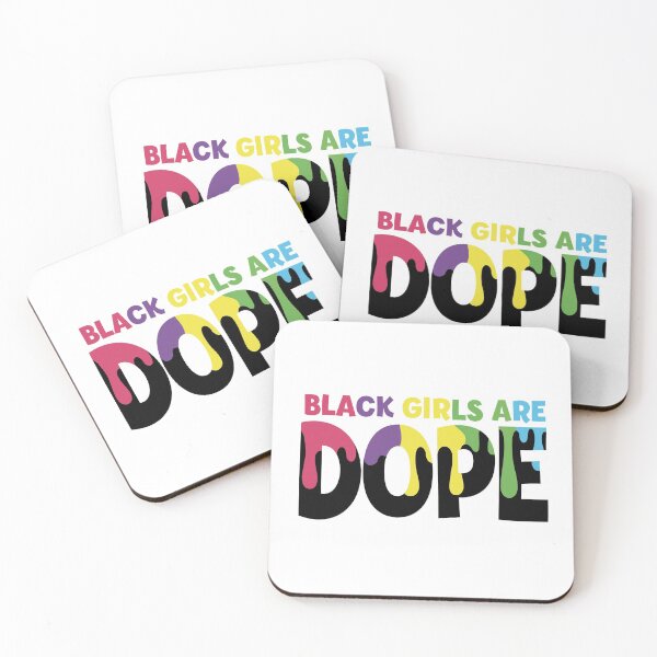 Item preview, BLACK GIRLS ARE DOPE  designed and sold by DiscoVibes.