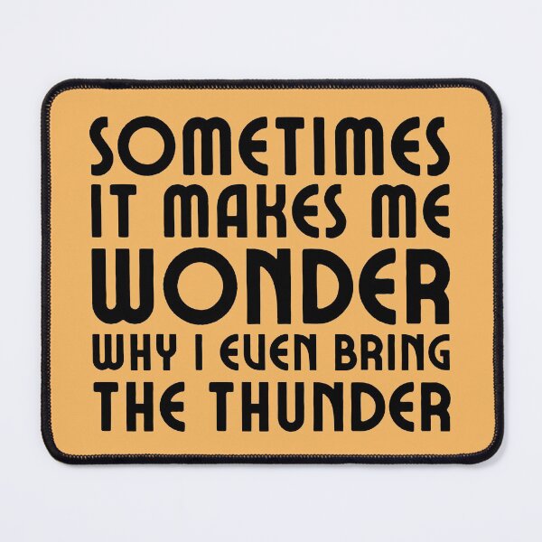 Item preview, Sometimes it makes me wonder (black text) designed and sold by Ofeefee.