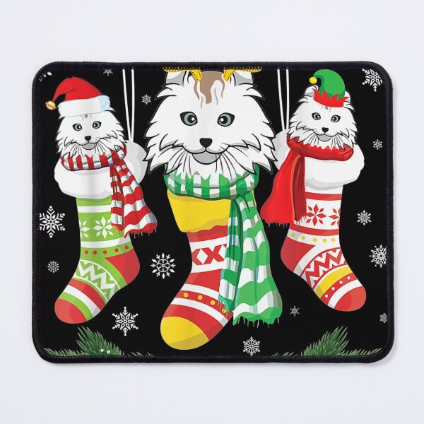 Item preview, American Curl Cats Inside Noel Socks Merry Christmas Dad Mom designed and sold by Flamingo92.