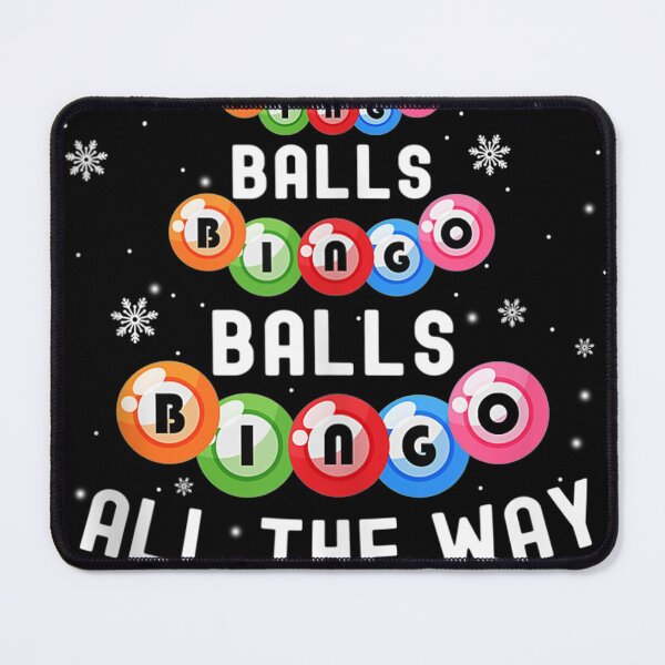 Item preview, Bingo Balls Bingo All The Way Christmas Tree Funny Xmas designed and sold by Flamingo92.