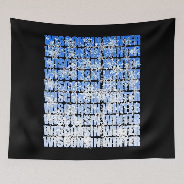 Item preview, Wisconsin Winter - Snowflakes Falling designed and sold by artfulnotebook.