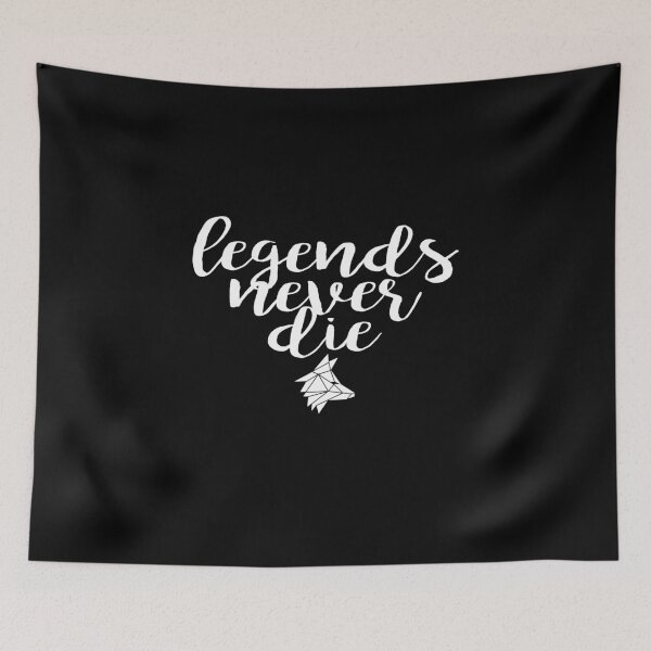 Item preview, Legends never die designed and sold by the Zarock Shop.