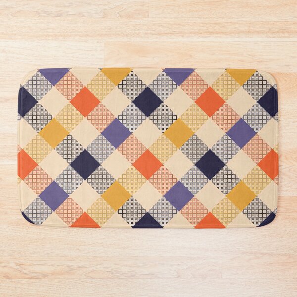 Item preview, Buffalo Plaid Check Colorful in Purple, Orange, yellow, beige, Buffalo plaid Christmas Pattern, Red Buffalo Plaid, Buffalo Plaid Pattern, Buffalo, Plaid designed and sold by graphic-genie.