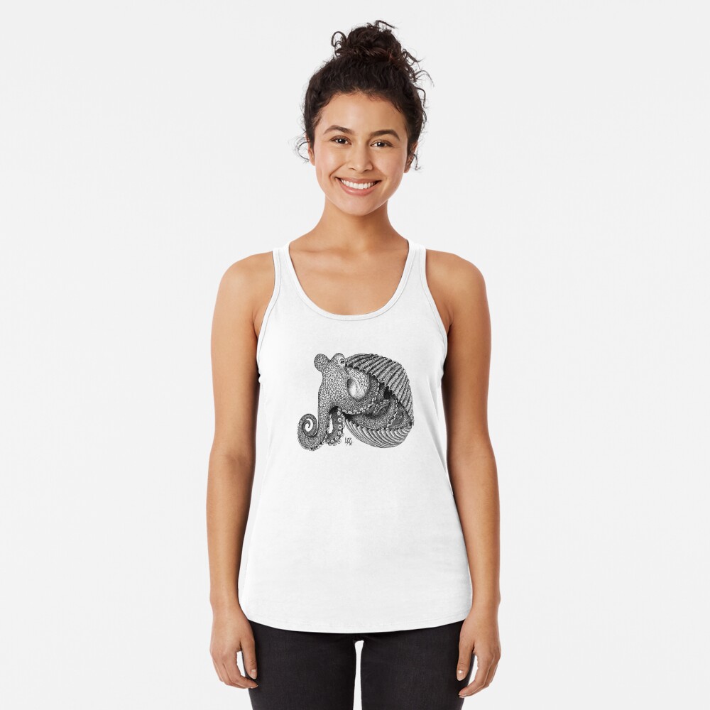 Item preview, Racerback Tank Top designed and sold by lucyluart.