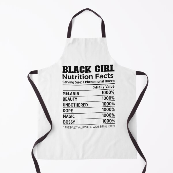 Item preview, BLACK GIRL NUTRITION FACTS designed and sold by DiscoVibes.
