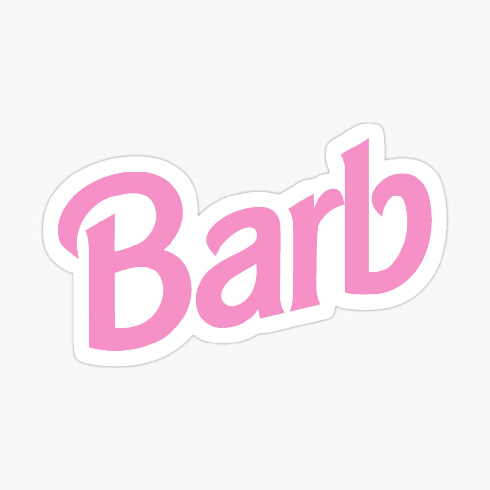 What About Barb? Sticker for Sale by jsmith0277