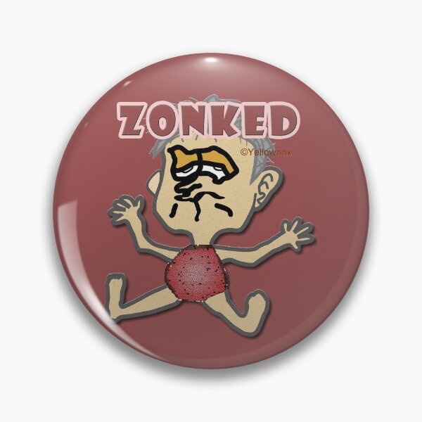 Item preview, Zonked man - Yellowbox ink painting designed and sold by twyellowbox.