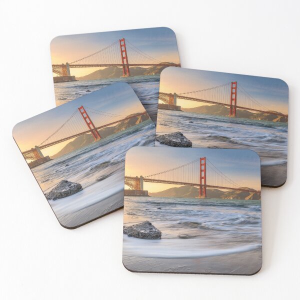 Item preview, Famous Golden Gate Bridge in San Francisco at sunset designed and sold by SvetlanaSF.
