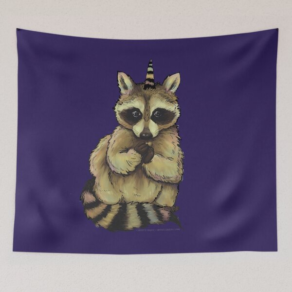 Item preview, Raccoonicorn designed and sold by Christy Grace.