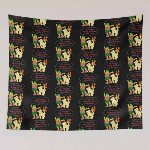Item preview, If It Involves Hiking And Dogs Count Me In designed and sold by thundercandy.