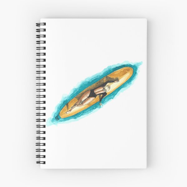 Item preview, Sunny - Surfer girl on yellow surfboard in turquoise water designed and sold by LaniCroaker.