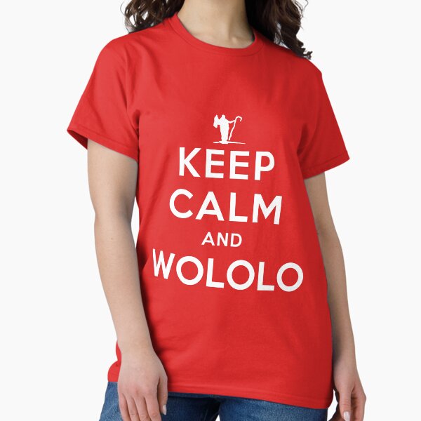 Item preview, Keep calm and WOLOLO designed and sold by DomingGo.