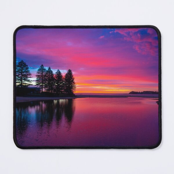 Terrigal Lagoon Sunrise Mouse Pad