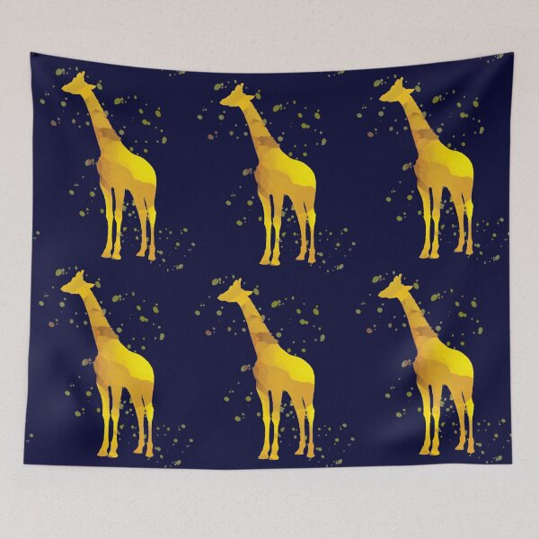 Item preview, Giraffe | Watercolor Silhouette | Animal Art  designed and sold by TZoo.