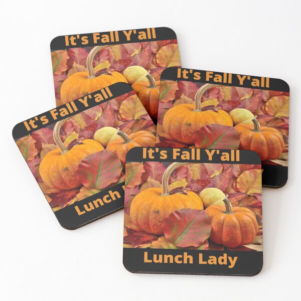 Item preview, It's Fa'll Y'all Pumpkins Lunch Lady Life Thanksgiving T-Shirt designed and sold by NewwaveLine.