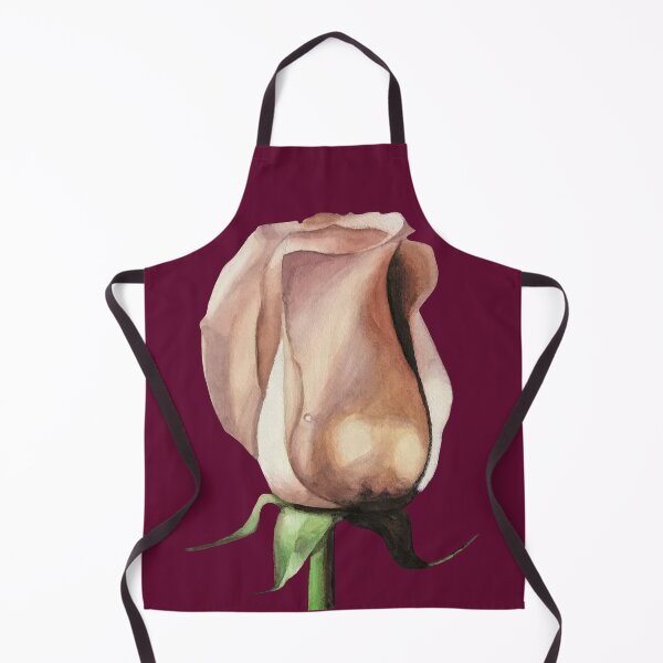 Item preview, Watercolor Rose Bud Painting designed and sold by Lady-Lilac.