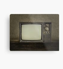 Vintage Television Metal Print