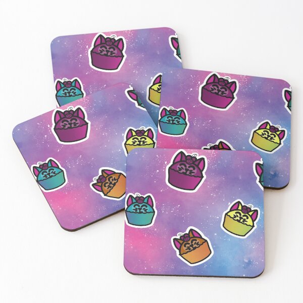 Item preview, Catcakes, Baked Cuteness! On Pink and Blue Sky! designed and sold by Ryphna.