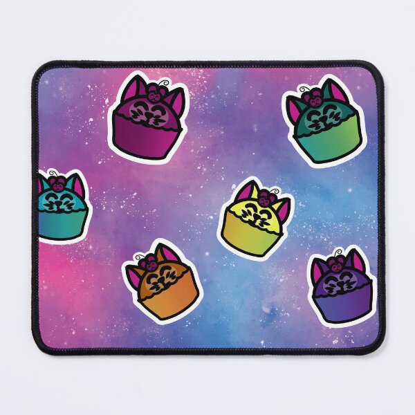 Item preview, Catcakes, Baked Cuteness! On Pink and Blue Sky! designed and sold by Ryphna.