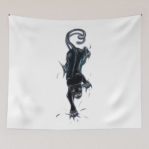 Item preview, Prowling Black Panther  designed and sold by Lady-Lilac.