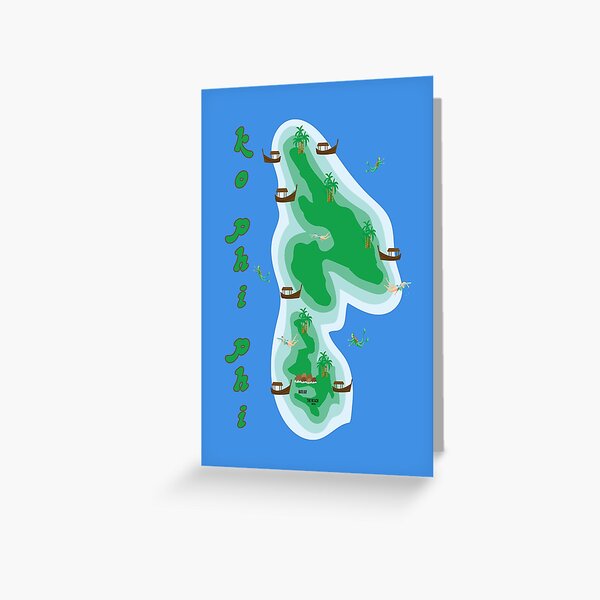 Item preview, The Island of  Ko Phi Phi designed and sold by maxine cunanan.