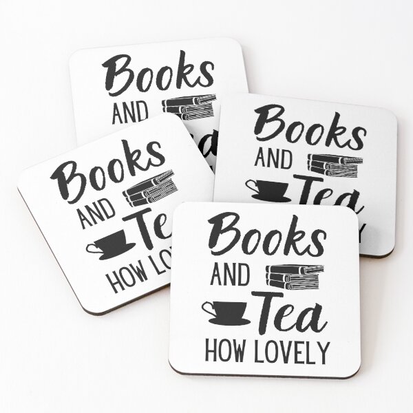 Item preview, Books And Tea | Bookworm | Book Lover | Tea Lover designed and sold by Presto Prints Design.