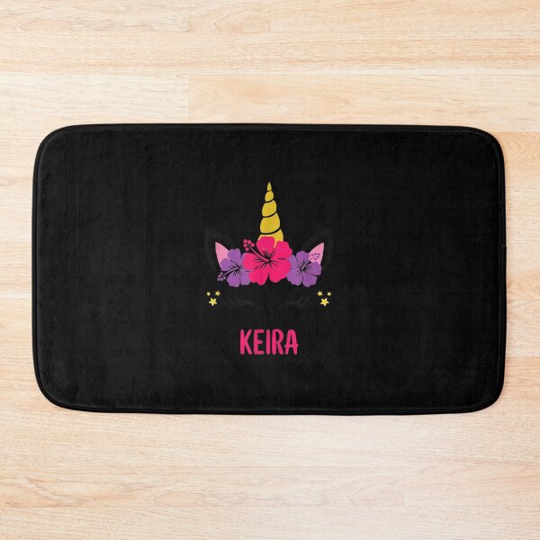Item preview, KEIRA Personalised Unicorn Face designed and sold by ShellyDeCeuster.
