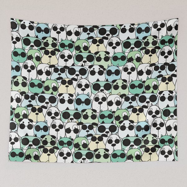 Item preview, Funny and  Curious Dogs Family designed and sold by The-Fancy-Space.