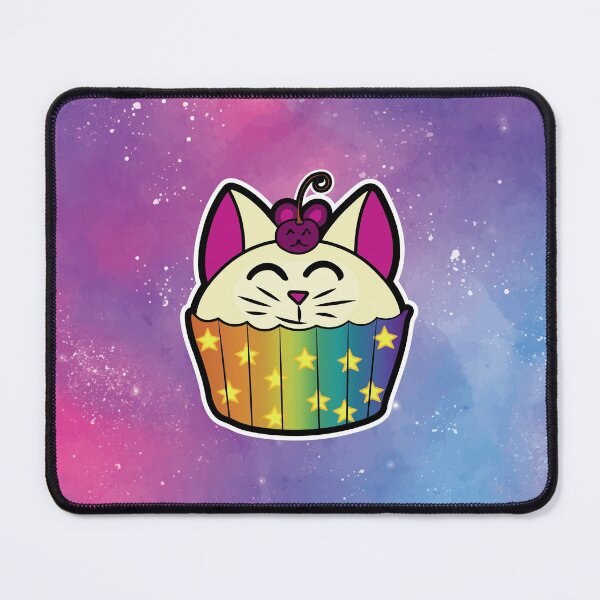Item preview, Rainbow Catcakes, Baked Cuteness! On Pink and Blue Sky! designed and sold by Ryphna.