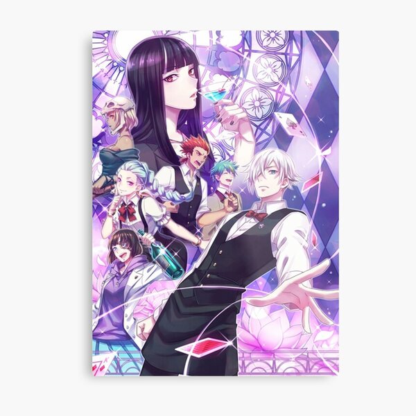Death Parade - Decim Chiyuki Metal Print