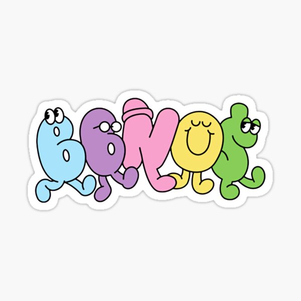 "Bbno Merch Character Bbnos" Sticker for Sale by MarcSandberg | Redbubble