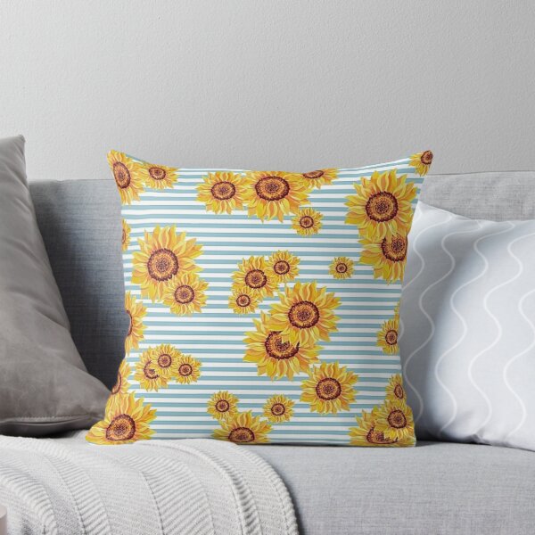 Item preview, Sunflower Stripes designed and sold by lazyart24.