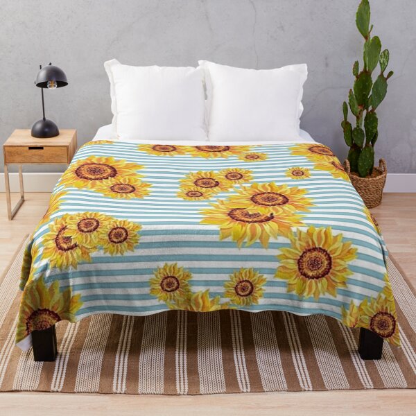 Item preview, Sunflower Stripes designed and sold by lazyart24.
