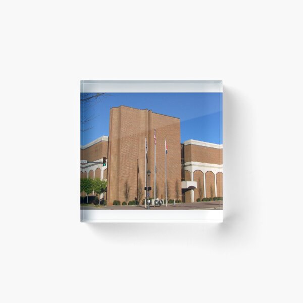 Item preview, Macon County Courthouse designed and sold by Jean Gregory Evans.