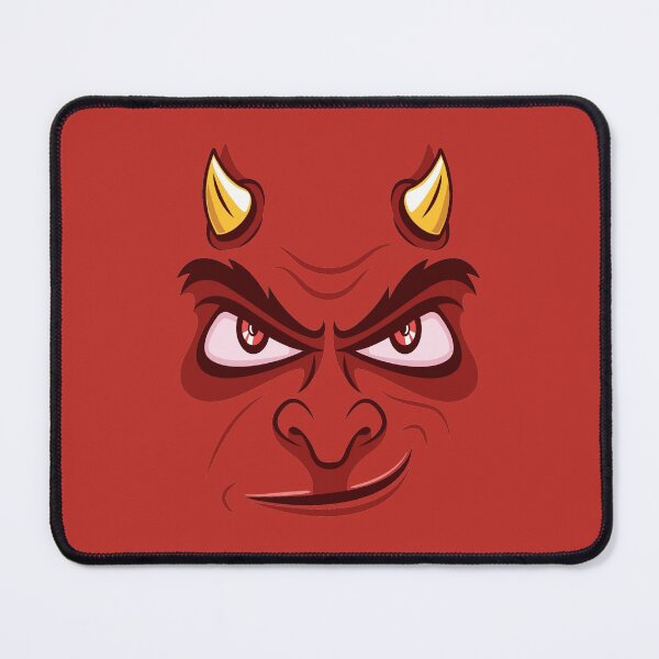 Item preview, Red Evil Cartoon Demon Face designed and sold by TeeServes.