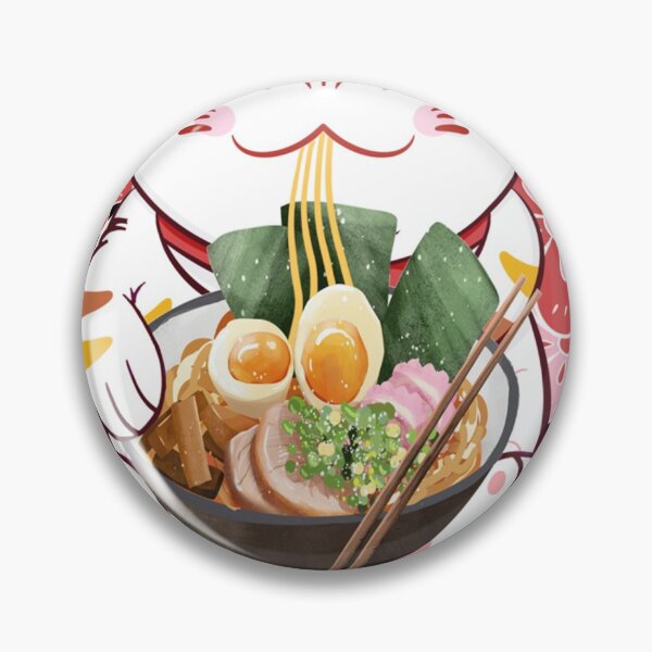 Item preview, Neko Kawaii Cat Ramen Bowl - Anime - Japanese Noodles designed and sold by Flamingo92.
