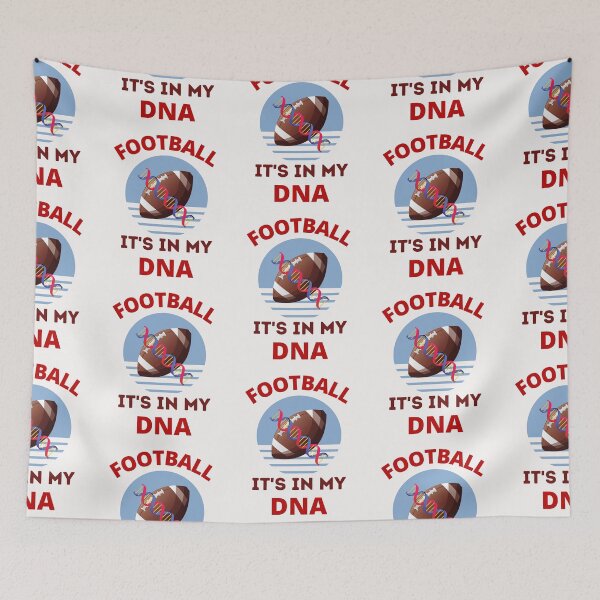 Item preview, Football It's In My DNA designed and sold by BhavyaBathla.