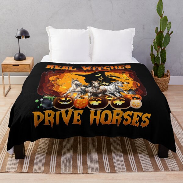 Item preview, Horse Halloween Real Witches Drive Horses designed and sold by eaedith33.