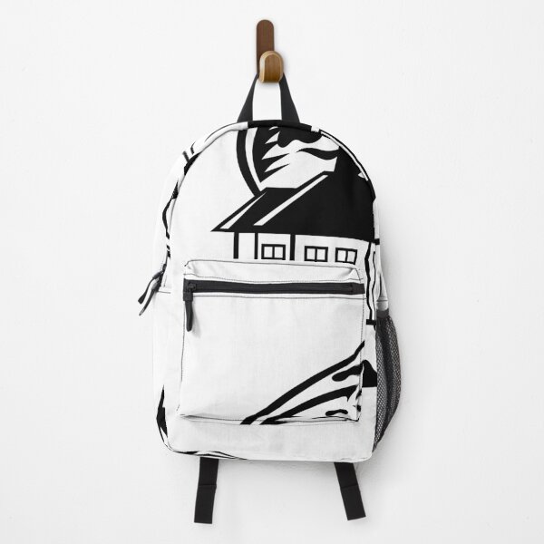 Item preview, King Cobra or Ophiophagus Hannah Venomous Snake Guarding a House Ready to Attack Mascot Black and White  designed and sold by patrimonio.